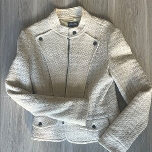 Jean Paul Gaultier bomber Cream Quilted Women's jacket